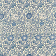 Morris & Co Pink & Rose Vellum/Indigo Fabric