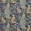 Morris & Co Forest (Viscose/Linen) Indigo Fabric