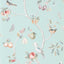 Sanderson Fruit Aviary Duck Egg/Multi Wallpaper