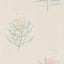 Sanderson Protea Flower Russet/Green Wallpaper