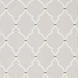 Sanderson Empire Trellis Silver/Calico Wallpaper