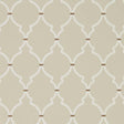 Sanderson Empire Trellis Linen/Cream Wallpaper
