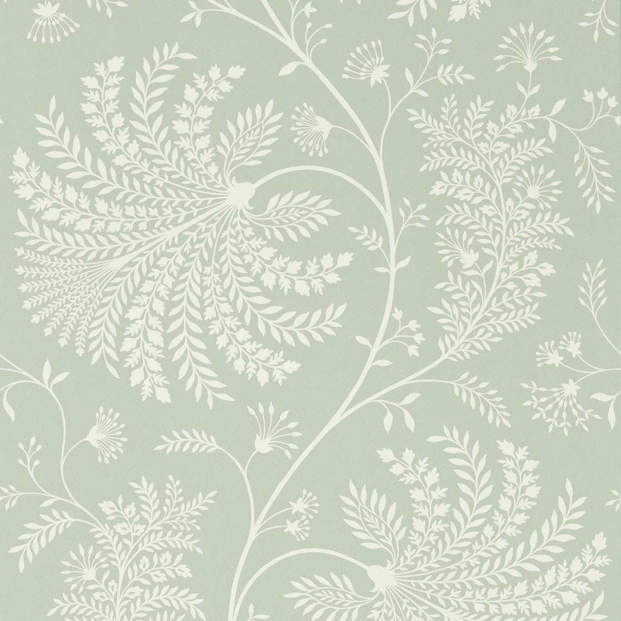 Sanderson Mapperton Sage/Cream Wallpaper
