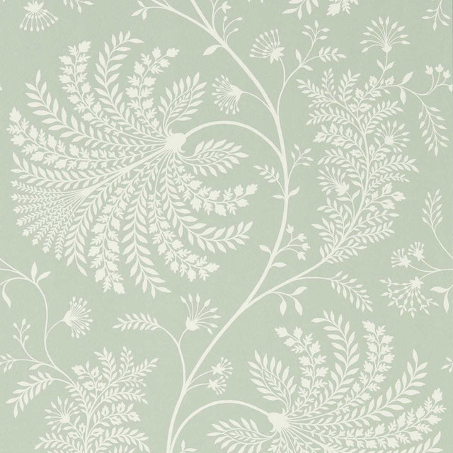 Sanderson Mapperton Sage/Cream Wallpaper