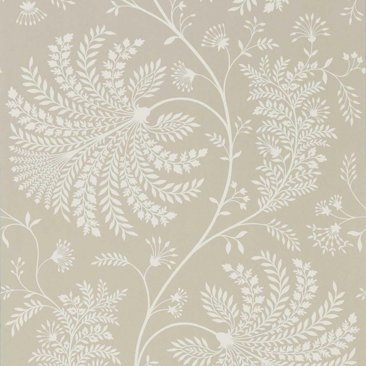 Sanderson Mapperton Linen/Cream Wallpaper