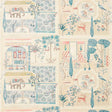 Sanderson Sultans Garden Ruby/Teal Fabric