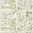 Sanderson Sultans Garden Garden Green Fabric