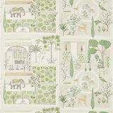 Sanderson Sultans Garden Garden Green Fabric