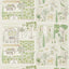 Sanderson Sultans Garden Garden Green Fabric
