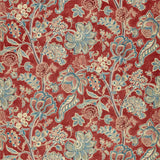 Sanderson Shalimar Ruby/Teal Fabric