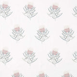 Sanderson Protea Flower Porcelain/Orchid Fabric