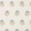 Sanderson Protea Flower China Blue/Linen Fabric