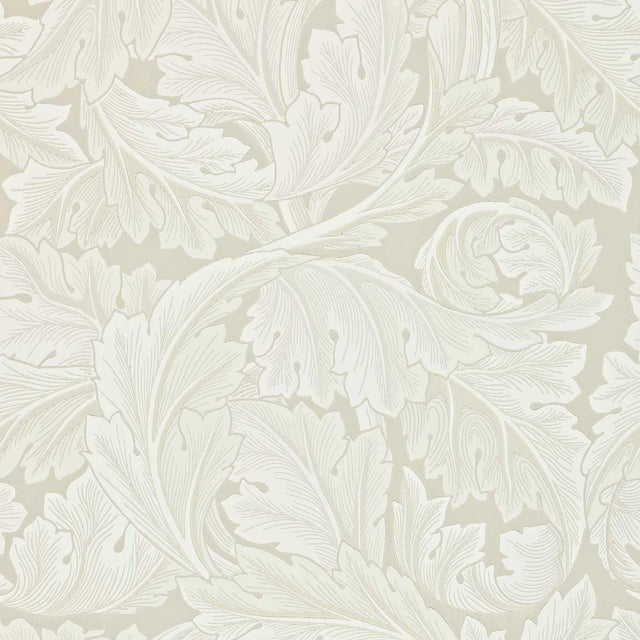 Morris & Co Acanthus Chalk Wallpaper