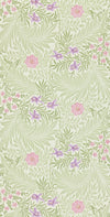 Morris & Co Larkspur Olive/Lilac Wallpaper