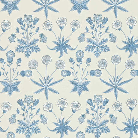 Morris & Co Daisy Blue/Ivory Wallpaper