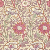 Morris & Co Pink & Rose Manilla/Wine Wallpaper