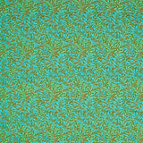 Morris & Co Willow Bough Olive/Turquoise Fabric