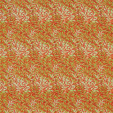 Morris & Co Willow Bough Tomato/Olive Fabric