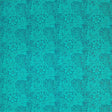Morris & Co Marigold Navy/Turquoise Fabric