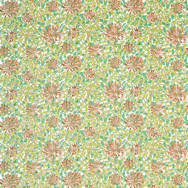 Morris & Co Honeysuckle Summer Fabric