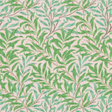 Morris & Co Willow Bough Pink/Leaf Green Wallpaper