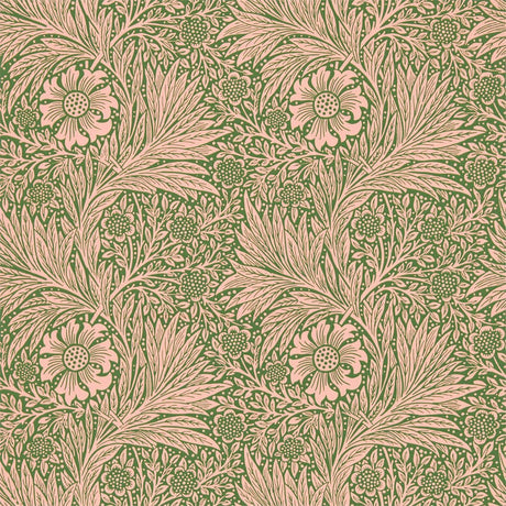 Morris & Co Marigold Pink/Olive Wallpaper