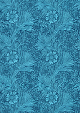 Morris & co Marigold Navy Wallpaper