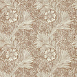 Morris & Co Marigold Chocolate/Cream Wallpaper