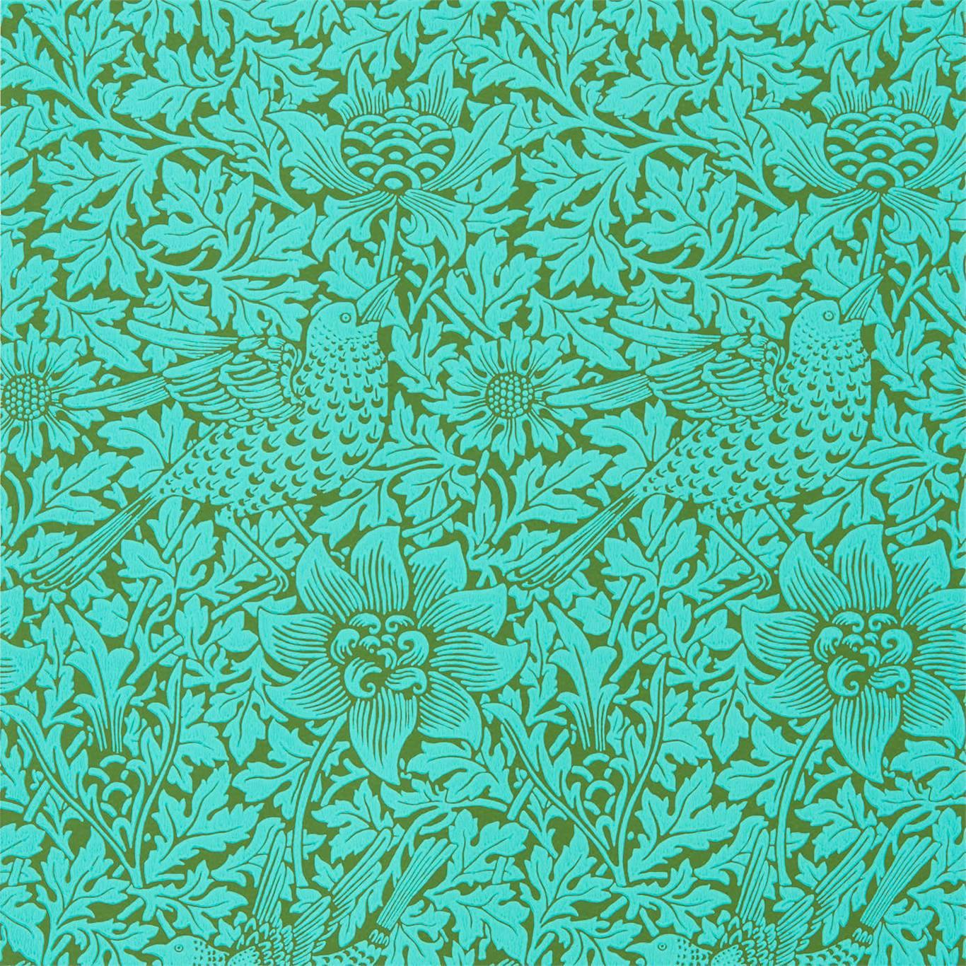 Бумажные обои Bird & Anemone by Morris & Co