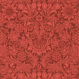 Morris & Co Sunflower Chocolate/Red Wallpaper