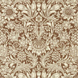 Morris & Co Sunflower Chocolate/Cream Wallpaper