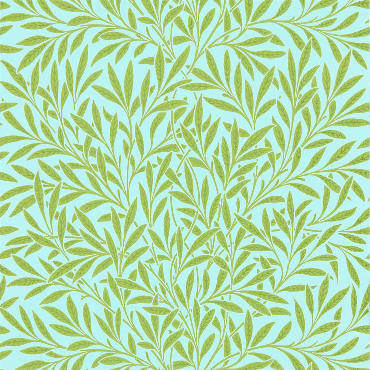Morris & Co Willow Sky/Leaf Wallpaper