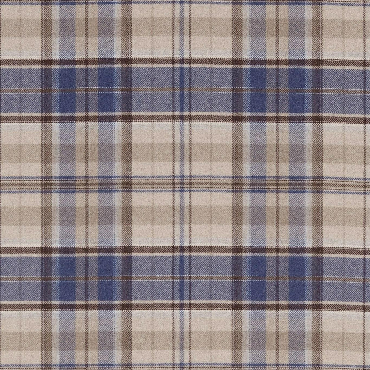 Sanderson Byron Indigo/Stone Fabric