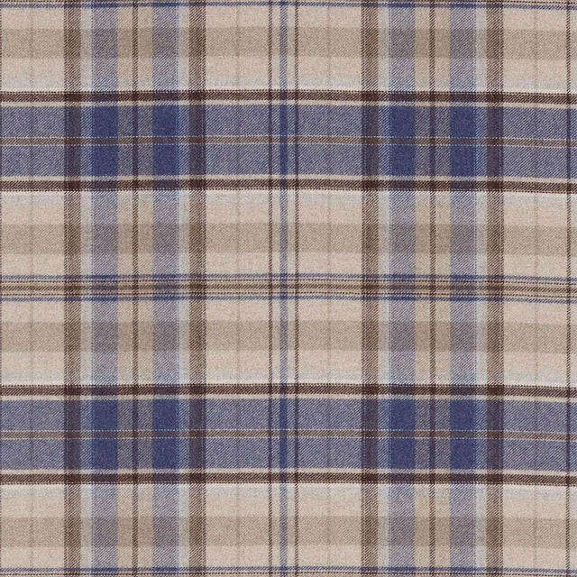 Sanderson Byron Indigo/Stone Fabric