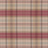 Sanderson Byron Cherry/Biscuit Fabric