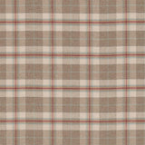 Sanderson Milton Cherry/Biscuit Fabric