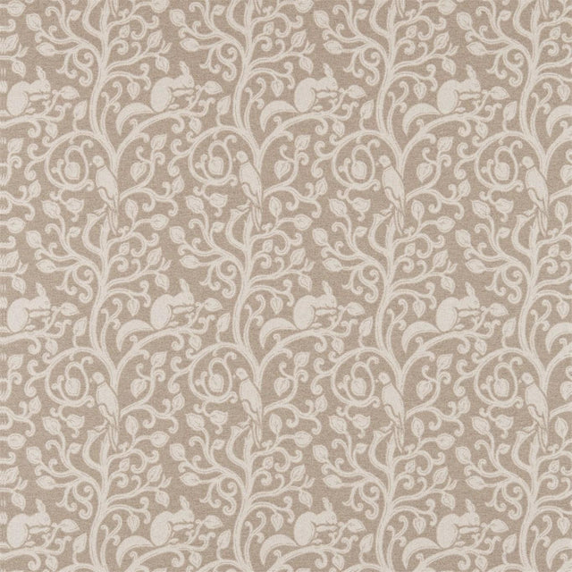 Sanderson Squirrel & Dove Wool Linen Fabric