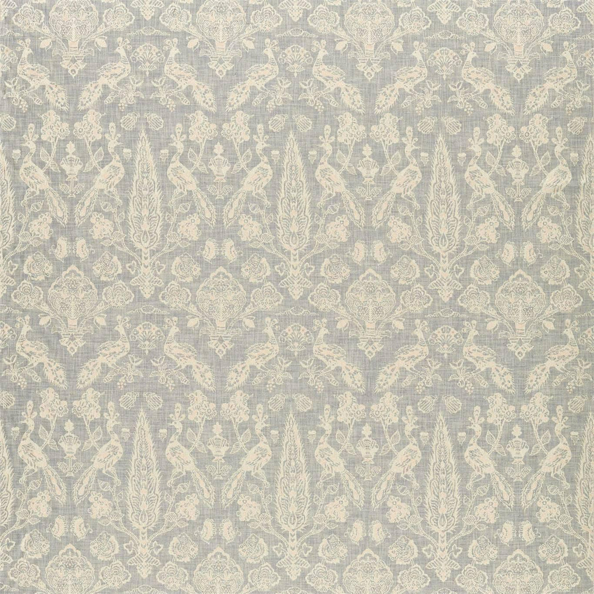 Sanderson Tamizart Slate/Blush Fabric