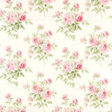 Sanderson Adele Rose/ Cream Fabric