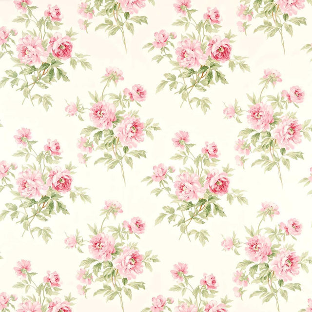 Sanderson Adele Rose/ Cream Fabric