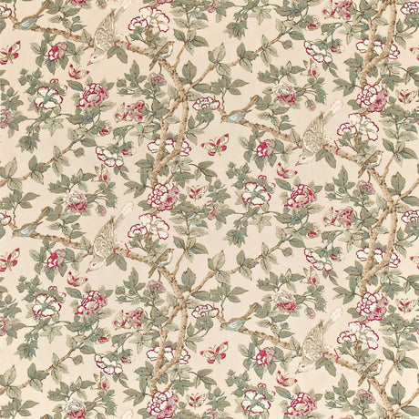 Sanderson Caverley Rose/ Pewter Fabric