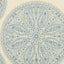 Sanderson Paisley Circles Blue Wallpaper