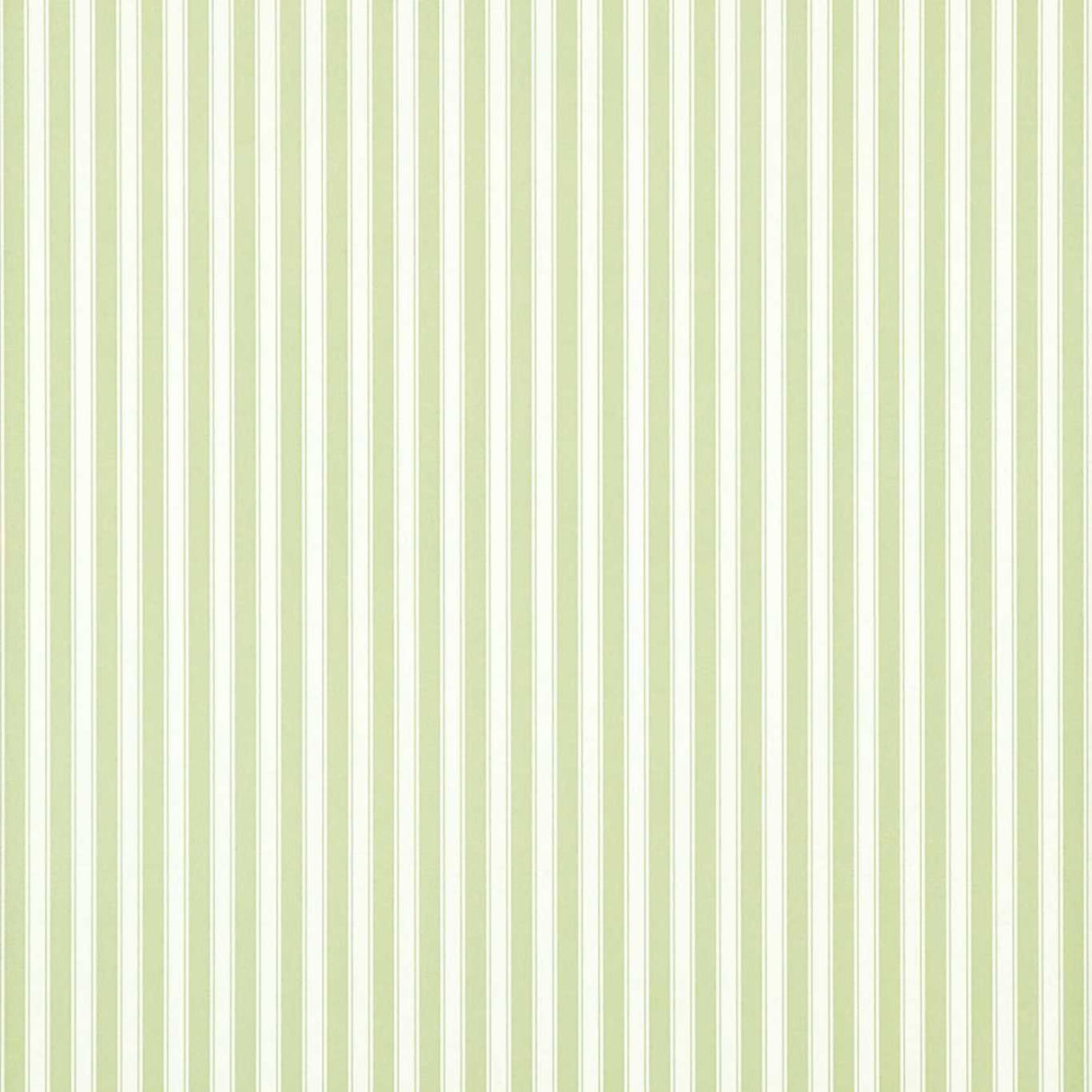 Sanderson New Tiger Stripe Leaf Green/ Ivory Wallpaper