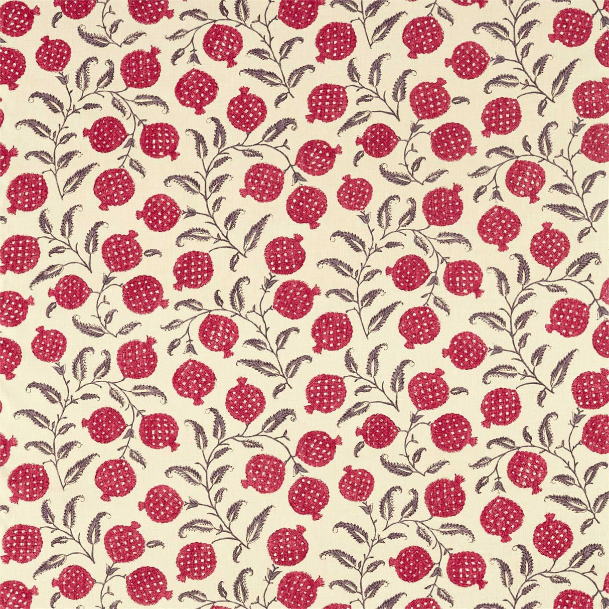Sanderson Anaar Tyrian Cherry Fabric