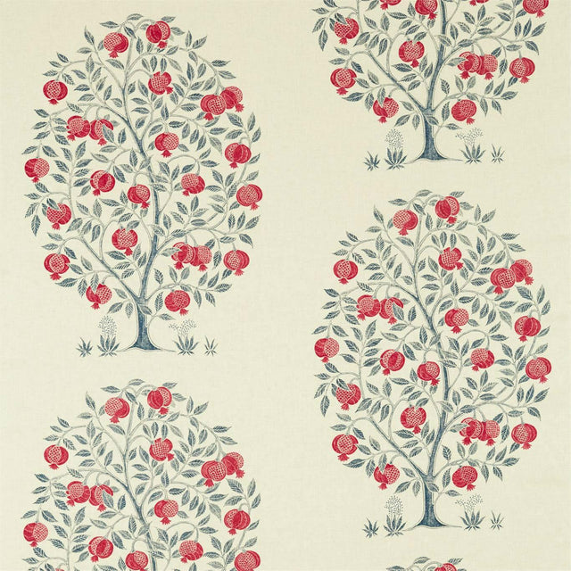 Sanderson Anaar Tree Blueberry Fabric
