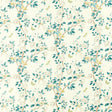 Sanderson Andhara Teal/Cream Fabric