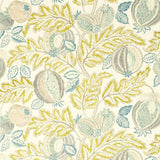 Sanderson Cantaloupe Sumac/Sage Fabric