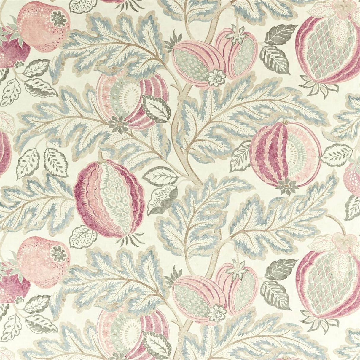 Sanderson Cantaloupe Blush/Dove Fabric