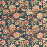 Sanderson Indra Flower Indigo/Cherry Fabric