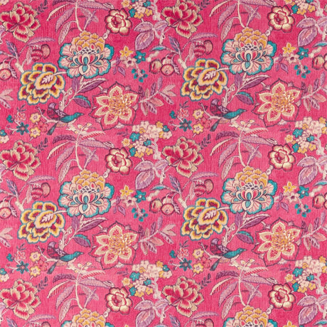 Sanderson Indra Flower Hibiscus Fabric